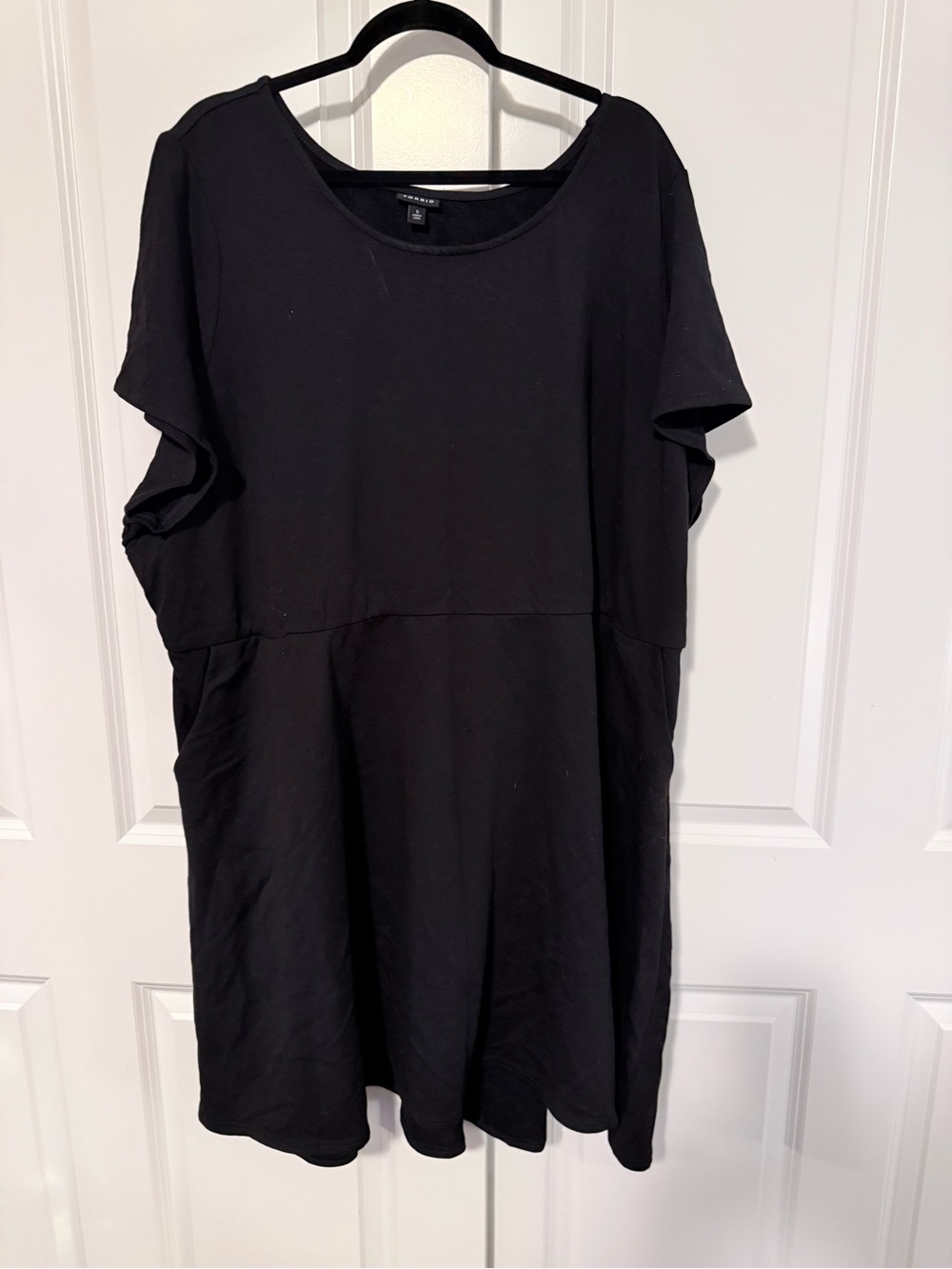 Torrid Black Short-Sleeve Dress